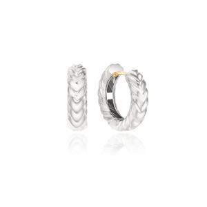 [미니골드] 위브 로프 링귀걸이 MEM21997