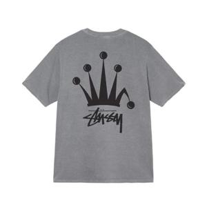 스투시 리갈 크라운 티셔츠 그레이 1904771