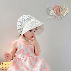 [엠케이] 햇살자수 여아 챙 보넷 모자 205860