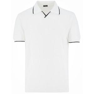 키톤 반팔 폴로 셔츠 UMK0457V110A000 WHITEDARKBLUE TP945338113