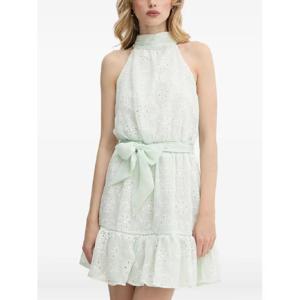 25 FW 게스 아일렛 자수 홀터넥 미니 드레스 W5GK15W0WA2 TP440008312