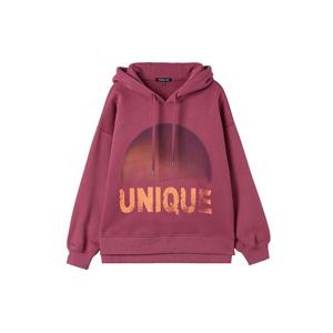 [랩]기모 쭈리 중앙 패턴 후드티셔츠(AQ4CTA71)