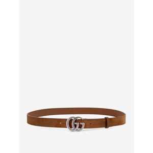 [GUCCI] 라프리마 남성 벨트 앤 Braces 스웨이드 414516 CA00G2835 Nocciola /12