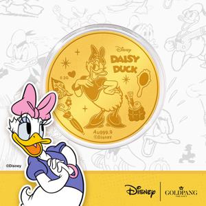 [디즈니] 24k 데이지덕 캐릭터 순금코인 0.2g + 프리미엄 가죽패키지