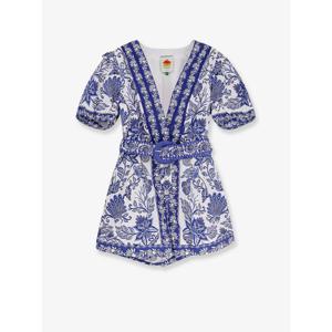 [FARM RIO] 라프리마 여성 원피스 쉘 가든 코튼 점프수트 336137 25093 OFFWHITE /12