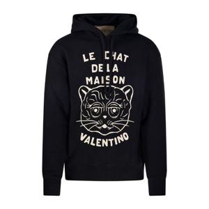 발렌티노 그래픽 프린트 드로스트링 후드티 7V3MF28NB33 9RA