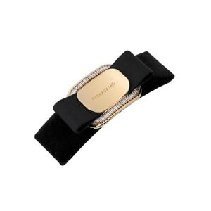 페라가모 헤어클립 34 0436 0780887 바라 보우 뉴 플라크 바게트 크리스탈 여성헤어클립 당일발송