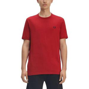 프레드페리 반팔 티셔츠 FPM351953 M02 RED