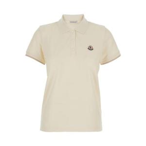 몽클레어 폴로 티셔츠 8A0000484720034 WHITE DOM