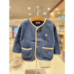 블루독베이비[hu] 25.FW가을겨울 BL)코지플리스점퍼 45A19-117-02 폴라플리스점퍼 아우터 외출복 자켓