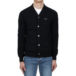 [꼼데가르송] 25FW 블랙 와펜 가디건(P1N024) (AX N024 051 1)
