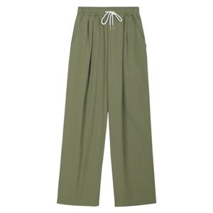 [모로엠]남성 편안한 허리밴딩 캐주얼 와이드팬츠 5C-PTA-Q007-