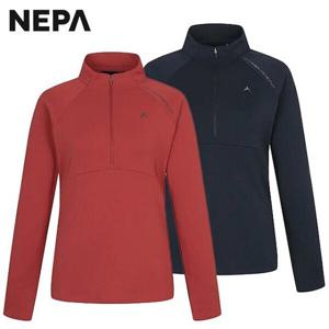 [네파]춘추용 여성 마운틴 챔프 집업 긴팔 티셔츠 - 7J65402_HDD