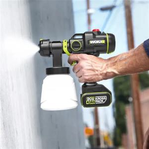 WORX PRO 전문가용 충전 스프레이건 WU056.9 베어툴 다용도공구