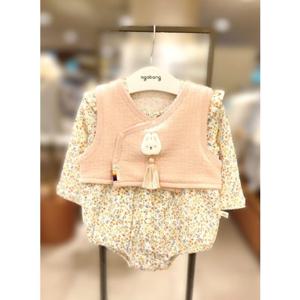 [아가방] 아리 모달 바디수트조끼세트 (01S717552)