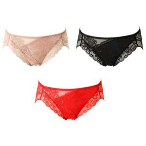 와코루 여성 광고 드레스메이크업 감각적인 망사팬티 WPTC253S