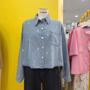 르피타 DP01 하트자수청남방 L253BSH903