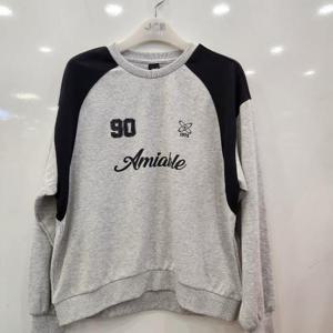 애플핑크 HC07 어깨 배색 블록코어 맨투맨  티셔츠 JBK8T544GSC