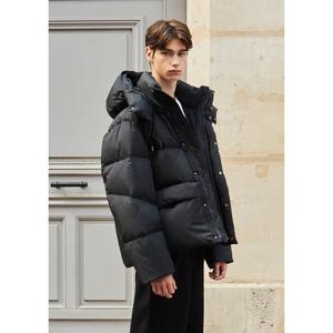 [플랙진]남녀공용 디터쳐블 후드 다운 점퍼 (PWTT4DJL12U)