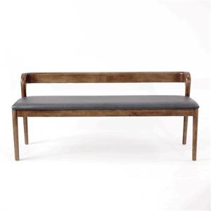 우아미가구 디셀 원목 3인 벤치의자