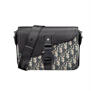 디올 Saddle 스몰 플랩 스트랩백 1ADPO049YKS_H27E