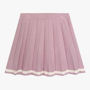 [치크]케이블 풀오버 + 체크 주름 스커트 스웨터 세트 히의 CKSV24W2G _NC해운대점