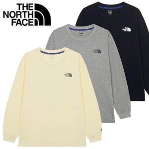 노스페이스 NT7TR70 남여공용 루즈핏 긴팔티 카라비너 라운드 티셔츠