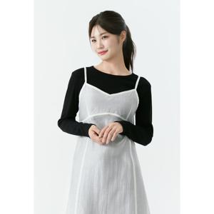 [잠뱅이][25FW] 여성) 레이어드 롱 원피스 AP3WWE554-IV