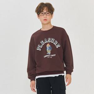 [오션스카이]공용 캐릭터 그래픽 맨투맨 티셔츠-EEJB5109B08