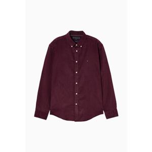 [타미힐피거종합관] 남성 Asian regular fit 솔리드 코듀로이 셔츠 (T12F7WSH120MT2 XIH)