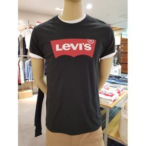 [리바이스]MARIO리바이스 반팔 로고티셔츠 블랙(177830137)