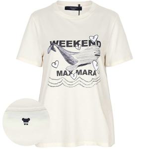 막스마라 25FW 아이보리 구글리아 티셔츠 2525976031 GUGLIA 002