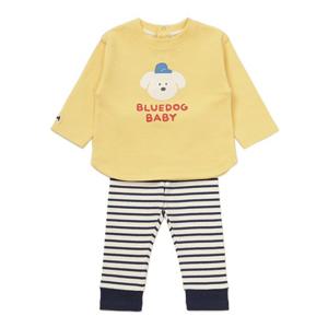 [블루독베이비] 25FW(YE)도기 포인트 상하세트 (45C7067212)