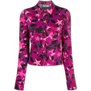 25 FW 베르사체진스꾸뛰르 스타 프린트 스트레치 셔츠 75HAL213JS213 TP442034730