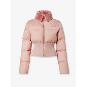 [FENDI] 라프리마 여성 자켓 테크니컬 패브릭 앤 쉬어링 다운 FAN214 AT8VF1T6N BLUSH25 /12