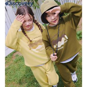 디스커버리키즈 DKAZ11054 키즈 그래픽 맨투맨 트레이닝 세트