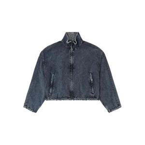 디젤 데님 자켓 A185730PLBH02 BLACK