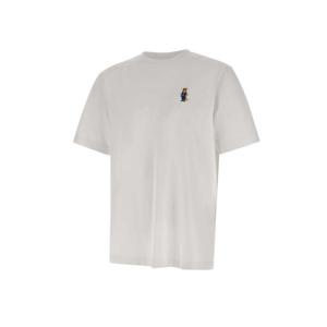 메종키츠네 반팔 티셔츠 PM00121KJ7025 P100 White