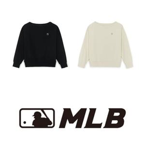 MLB 여성 베이직 오프숄더 맨투맨 3FMTB0454