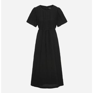 [써스데이아일랜드][여성]시스루 깅엄체크 롱 원피스(T256MOP144W)