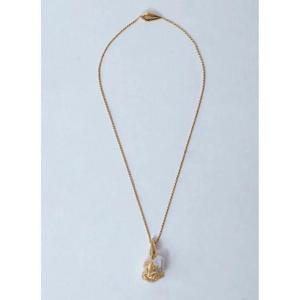 25 FW 보테가베네타 여성 라나 진주 목걸이  bov0260035gld