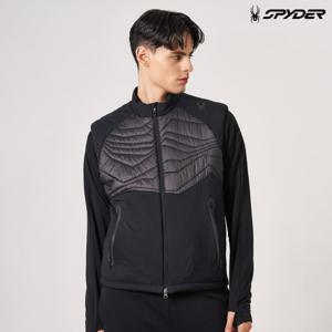 [스파이더] 여성 보아 다운 베스트 SPKWCNVT351WBLK