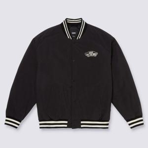 로고 베이스볼 봄버 자켓 VN000GZMBLK