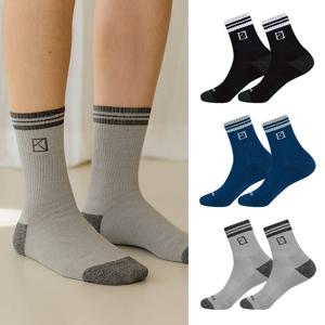 콜핑 남성 사계절 면 두툼한 등산 양말 KSC707FS3M