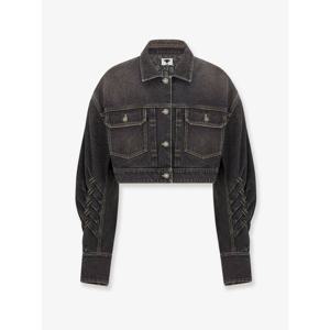 [DIOR] 라프리마 여성 자켓 데님 위드 뷔스티에 디테일 552V37A3003 9108 NOIR /12