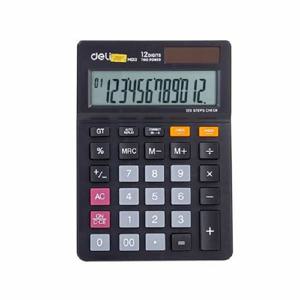 DELI 계산기 EM01320BK(블랙/12자리)
