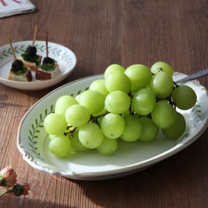 시라쿠스 로렐 리프 파스타 타원 오발 접시 28cm 2color 택1