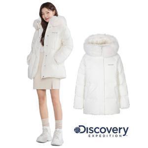디스커버리 2025F W 겨울 [DWDJ98056CRS] 여성 켈리 구스다운 미드패딩