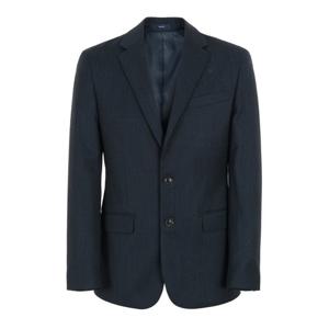 [택가268,000원] 바쏘 슬림핏 울 블렌디드 인디고 데일리 자켓 (BSX3JQ57A)