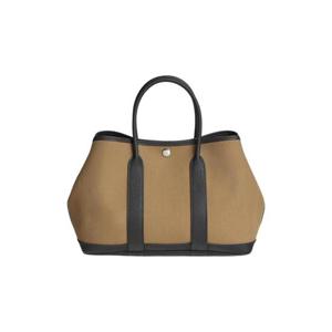 에르메스 가든 파티 30 백 캔버스 네곤다   팔라듐 하드웨어 뿌시에르 누아 H069573CKCJ